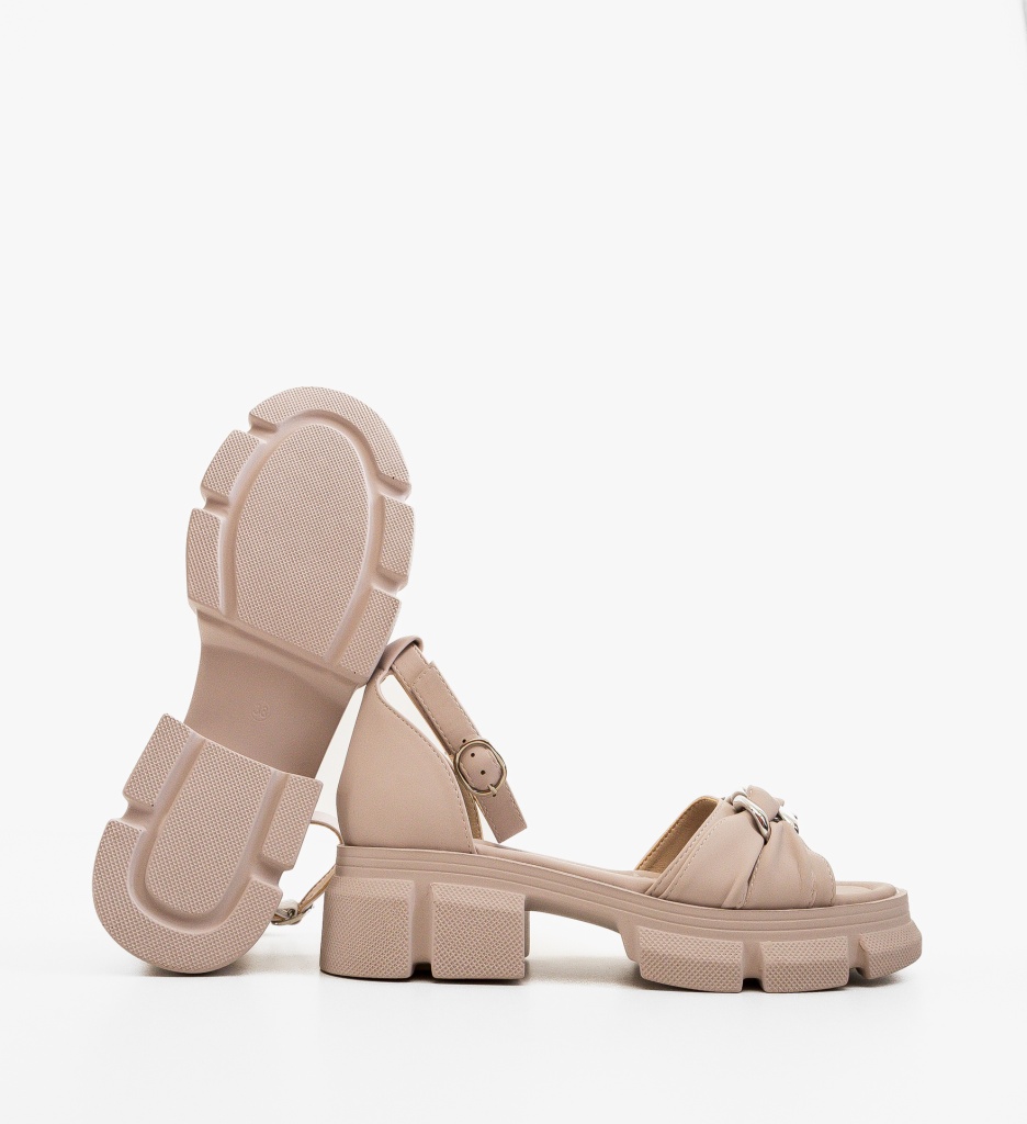 Sandale Dama Rashid Bej | Confort & Stil - imagine 5