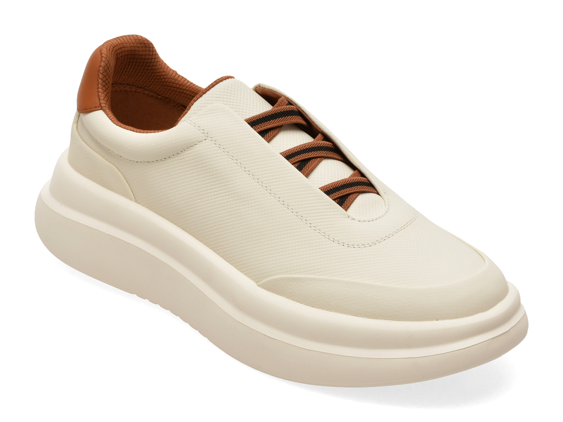 Pantofi Sport Epica 6006 Albi Piele Naturală