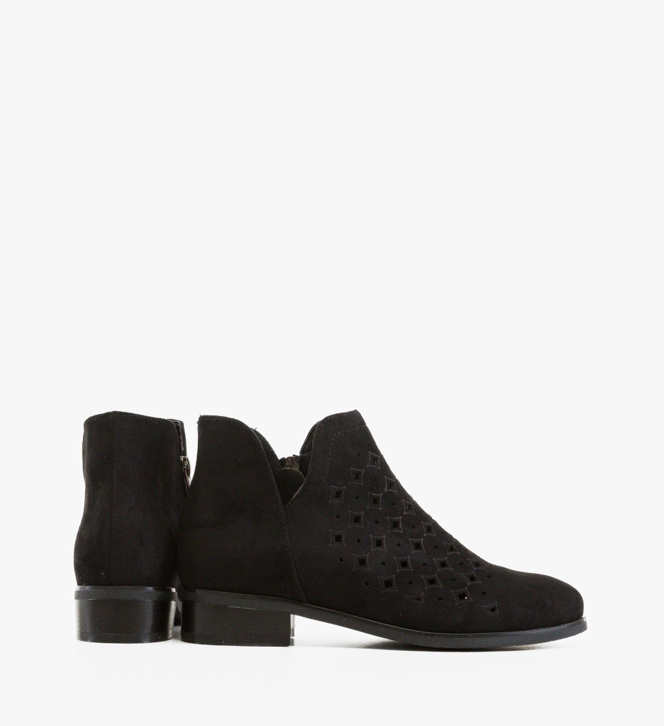 Ghete Dama Lazey Negre | Eleganță și Confort - imagine 5