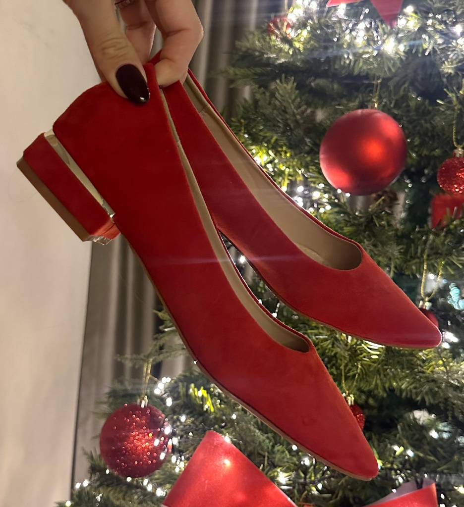 Pantofi Dama Depere Rosii cu Toc - Eleganță și Stil - imagine 2