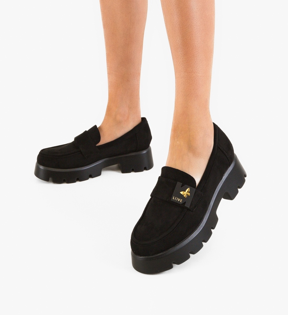 Pantofi Casual dama Vale Negri | Confort Zilnic - imagine 3