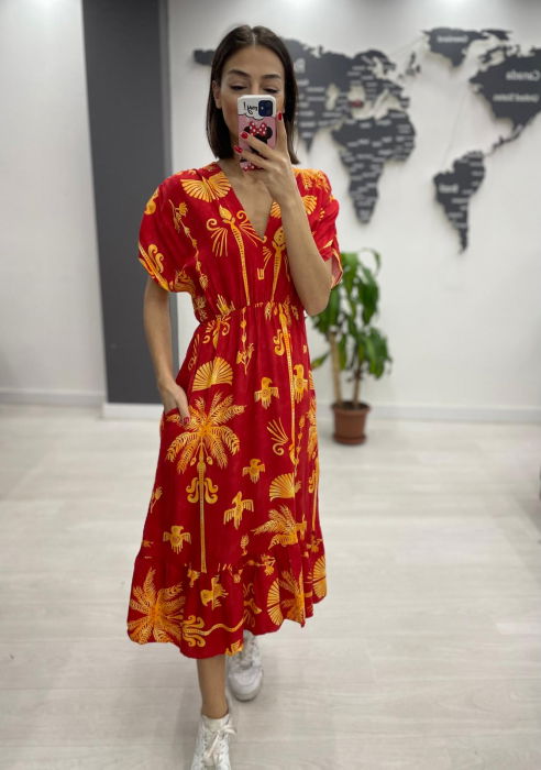 Rochie Midi Vale Woman - Confort și Eleganță