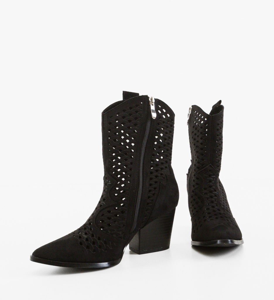 Botine dama Cameron Negre - imagine 3