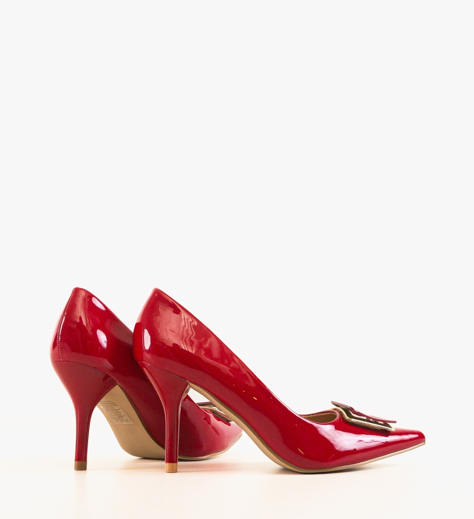 Pantofi Elmar Rosii | Stil si Eleganta - imagine 4