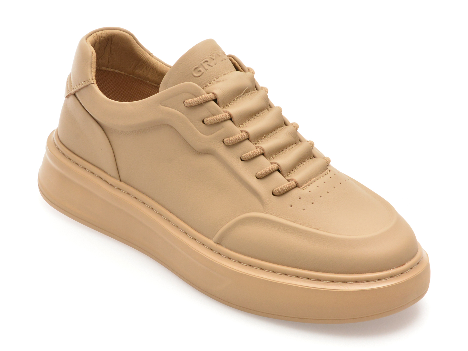 Pantofi sport GRYXX maro din piele naturală