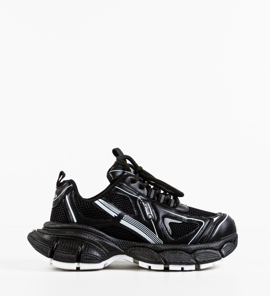 Sneakers Dama Ydouka Negri | Confort Urban - imagine 6
