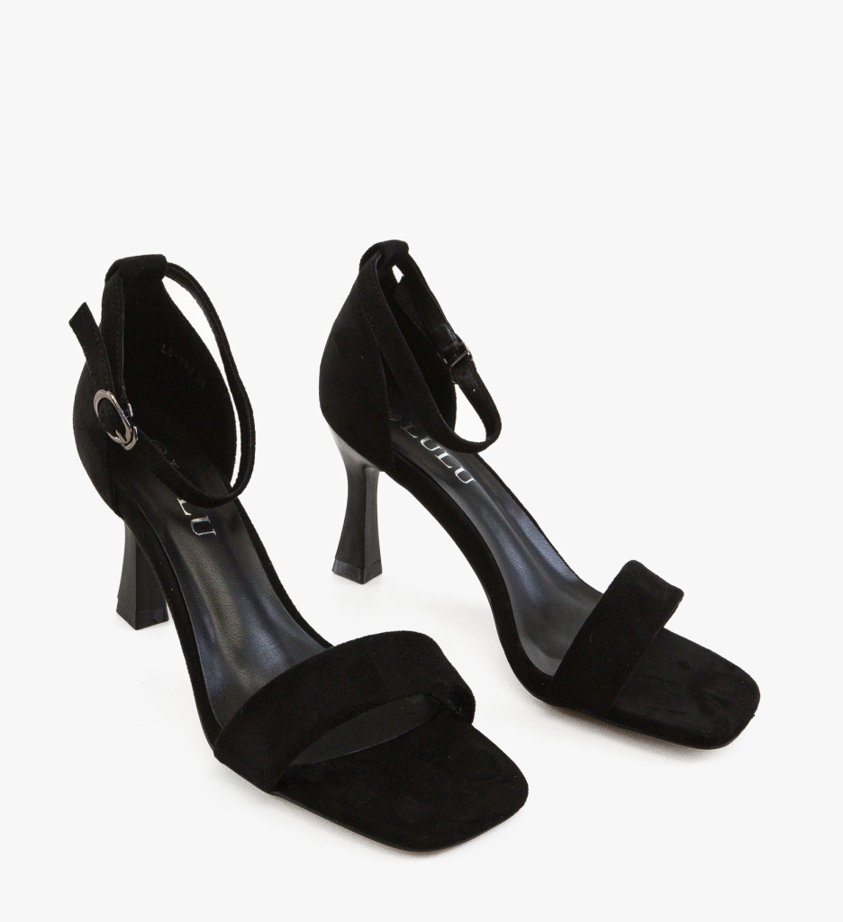 Sandale cu Toc Garrak Negre – Eleganță și Stil - imagine 5