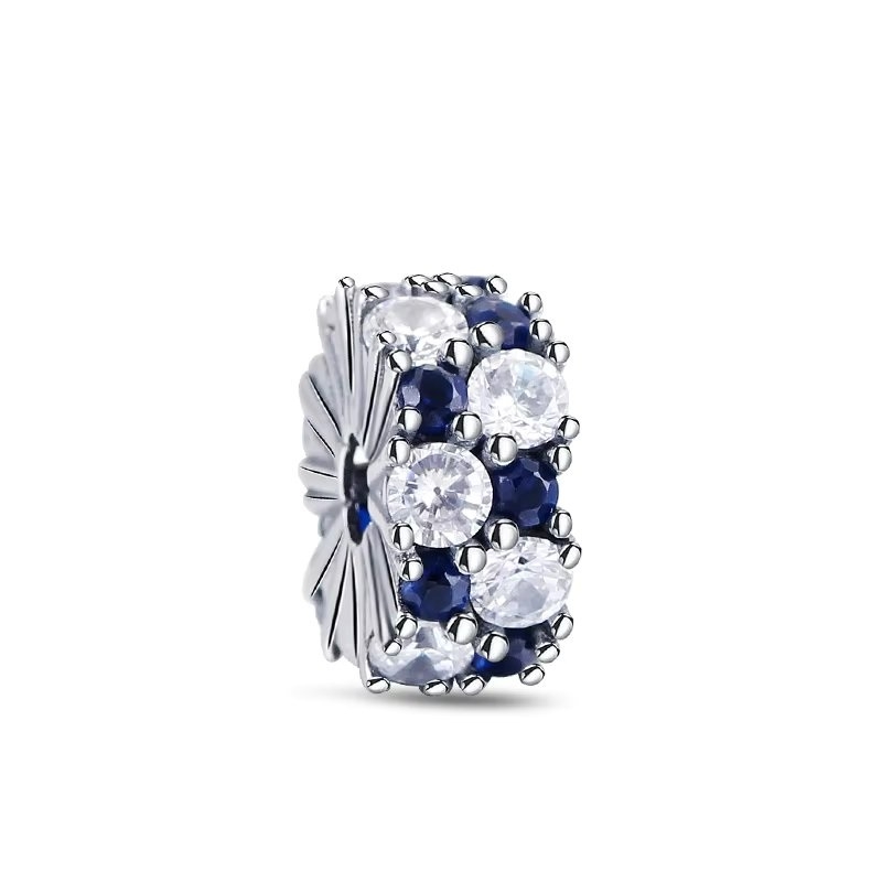 Charm argint 925 Amanda JW1191 cu zirconii albastre