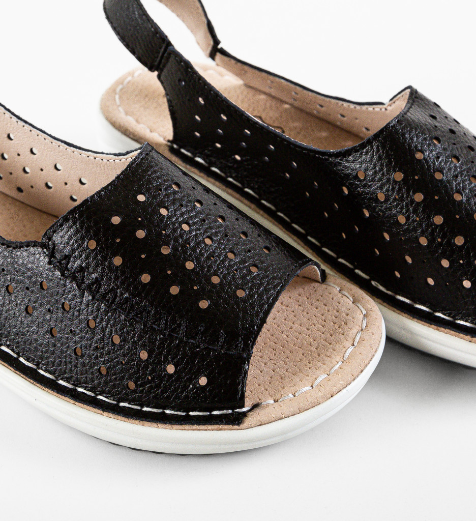 Platforme Lindone Negre 2 - Stil Casual Elegant - imagine 7