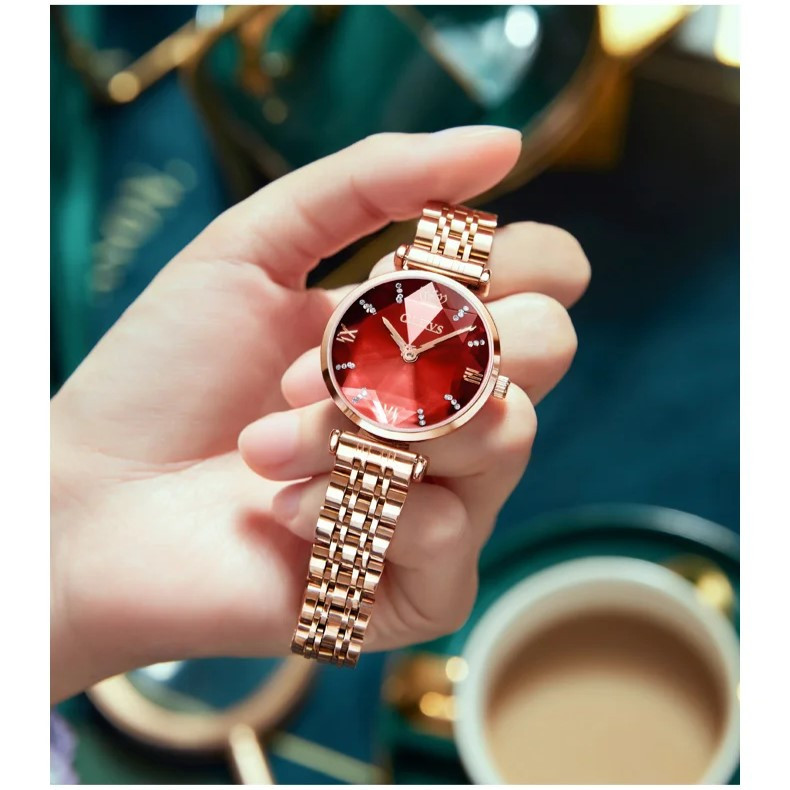 Ceas Olevs Dama Rose Gold Elegance - imagine 3