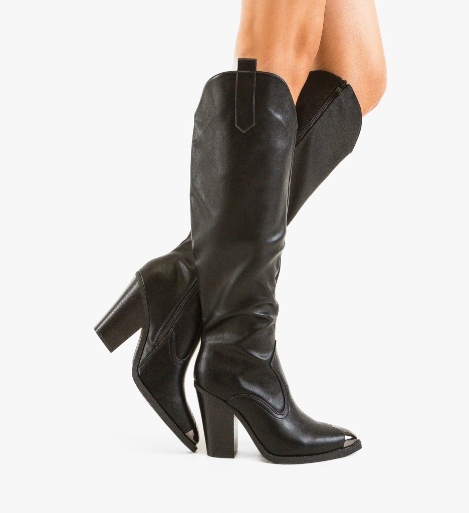Cizme Dama Shriva Negre | Eleganță și Confort
