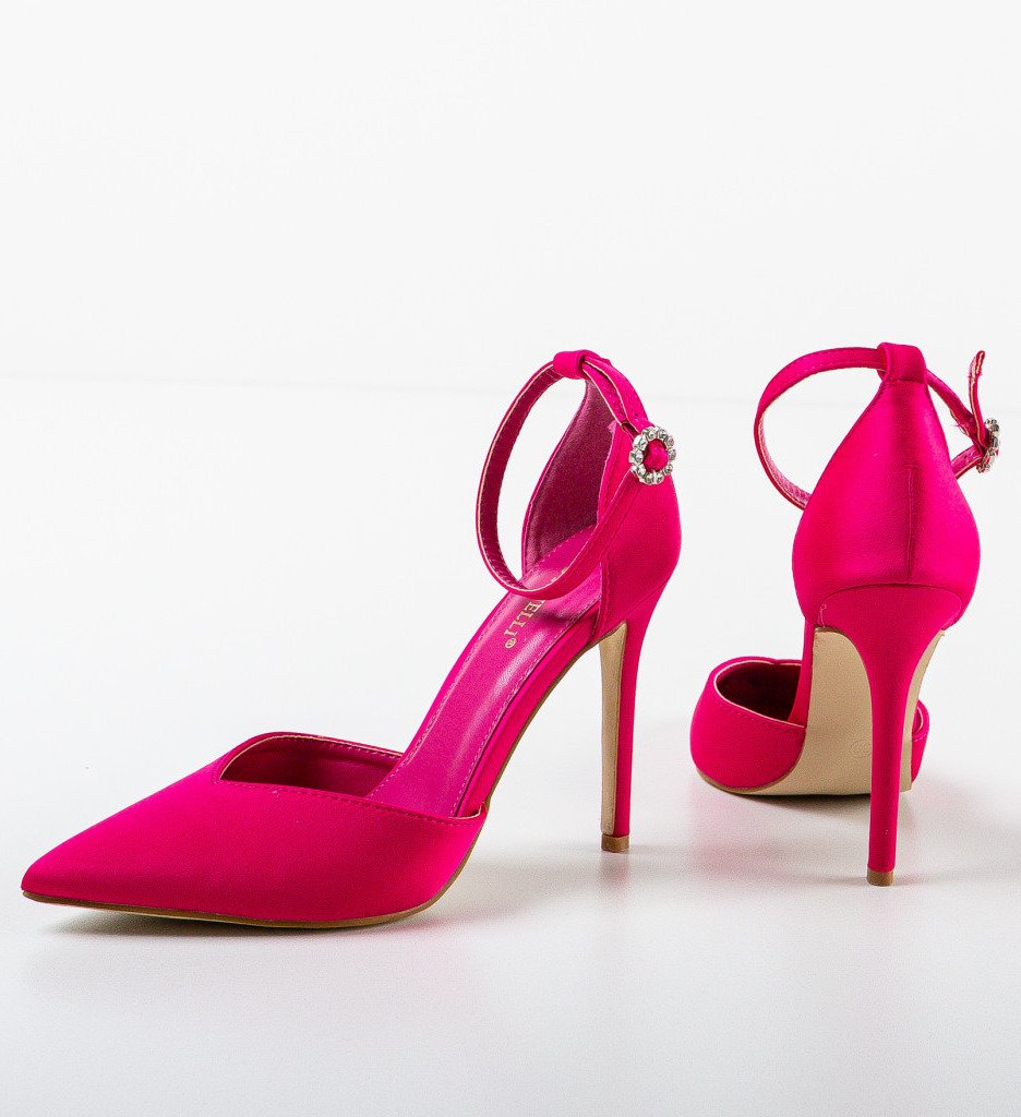 Pantofi Uneli Fuchsia - Eleganță și Stil - imagine 5