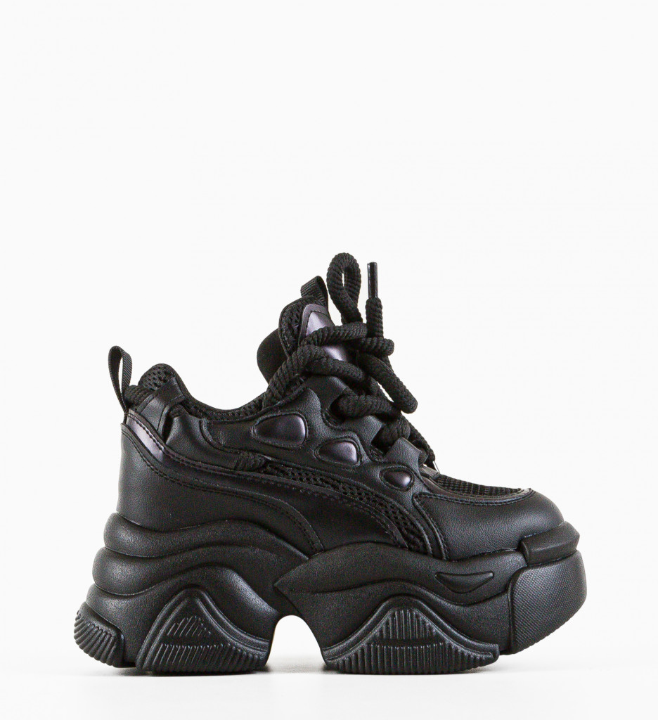 Sneakers Yemme Negri | Confort și Stil Urban - imagine 4