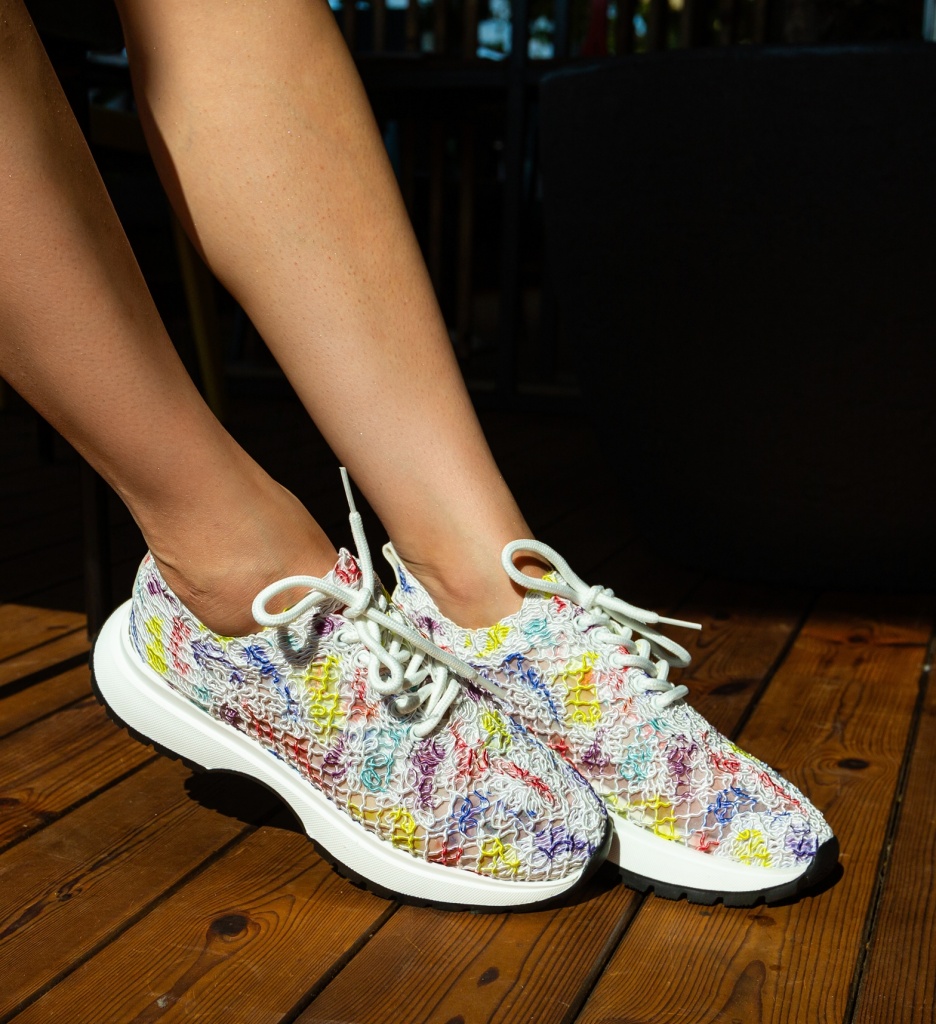 Sneakers dama Raven Multi 2 - Confort și Stil - imagine 2