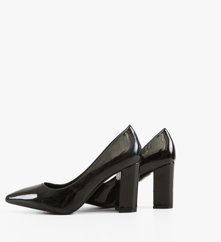 Pantofi cu Toc Mendoza Negri - Eleganță Maximă - imagine 6