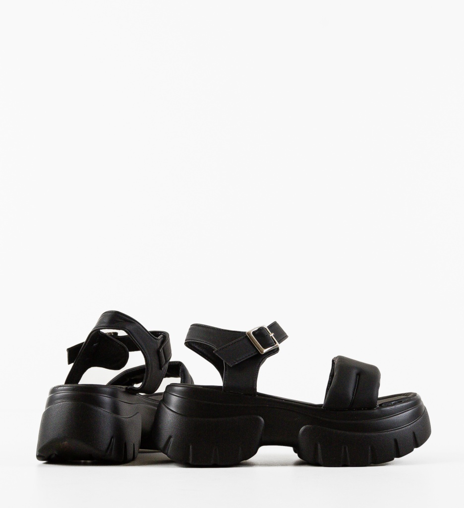 Sandale Ferrus Negre | Confort și Eleganță - imagine 5