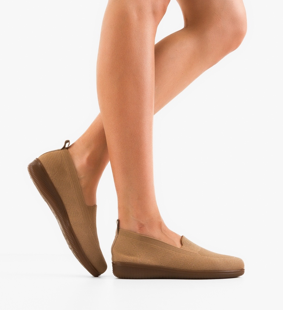 Espadrile Dama Pepper Khaki - Confort Casual - imagine 2
