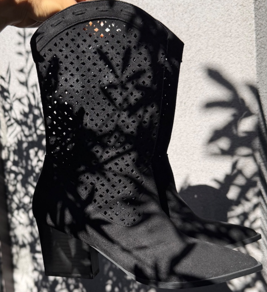 Cizme dama Yansy Negre Elegante