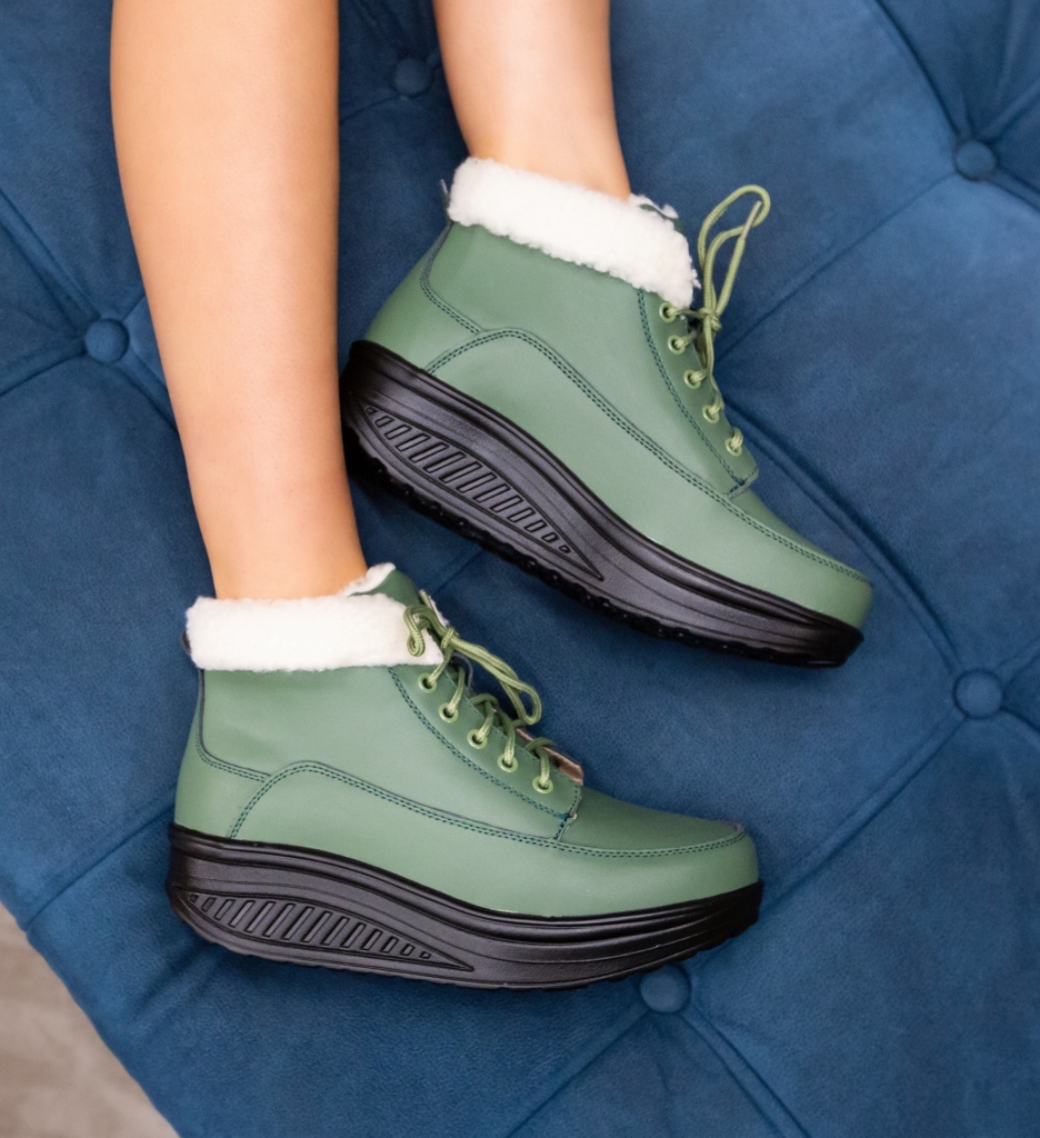 Pantofi Casual Blind Verzi - Stil și Confort - imagine 4