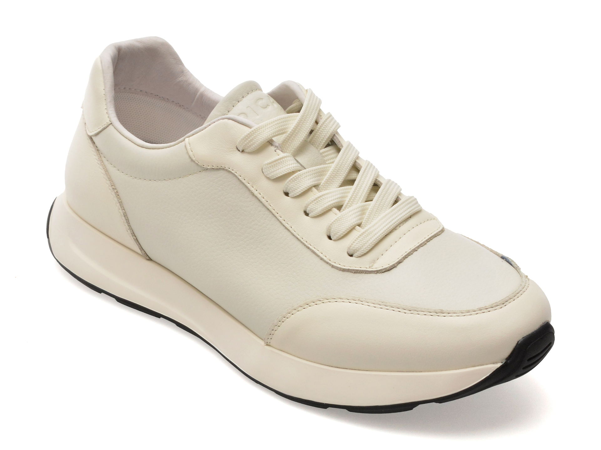 Pantofi EPICA albi din piele naturală