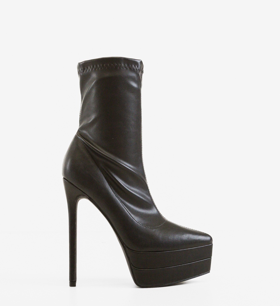 Botine Dama Kazmire Negre - Eleganță și Confort - imagine 8