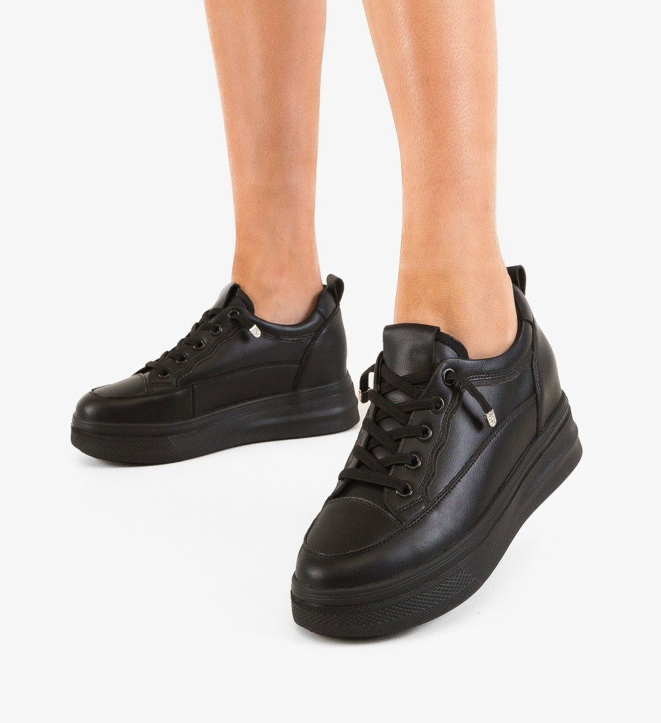 Sneakers Dama Panteon Negri - Confort și Stil - imagine 3