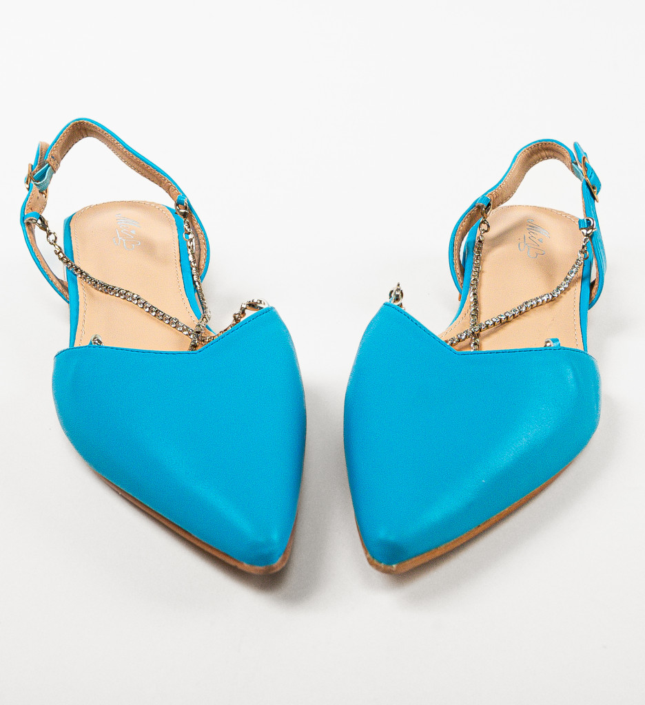 Balerini Dama Zaharia Albastri | Confort Casual - imagine 5