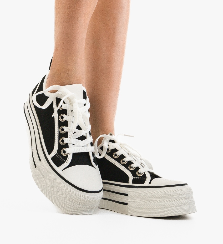 Pantofi Sport Elinoro Negri | Confort Zilnic - imagine 4