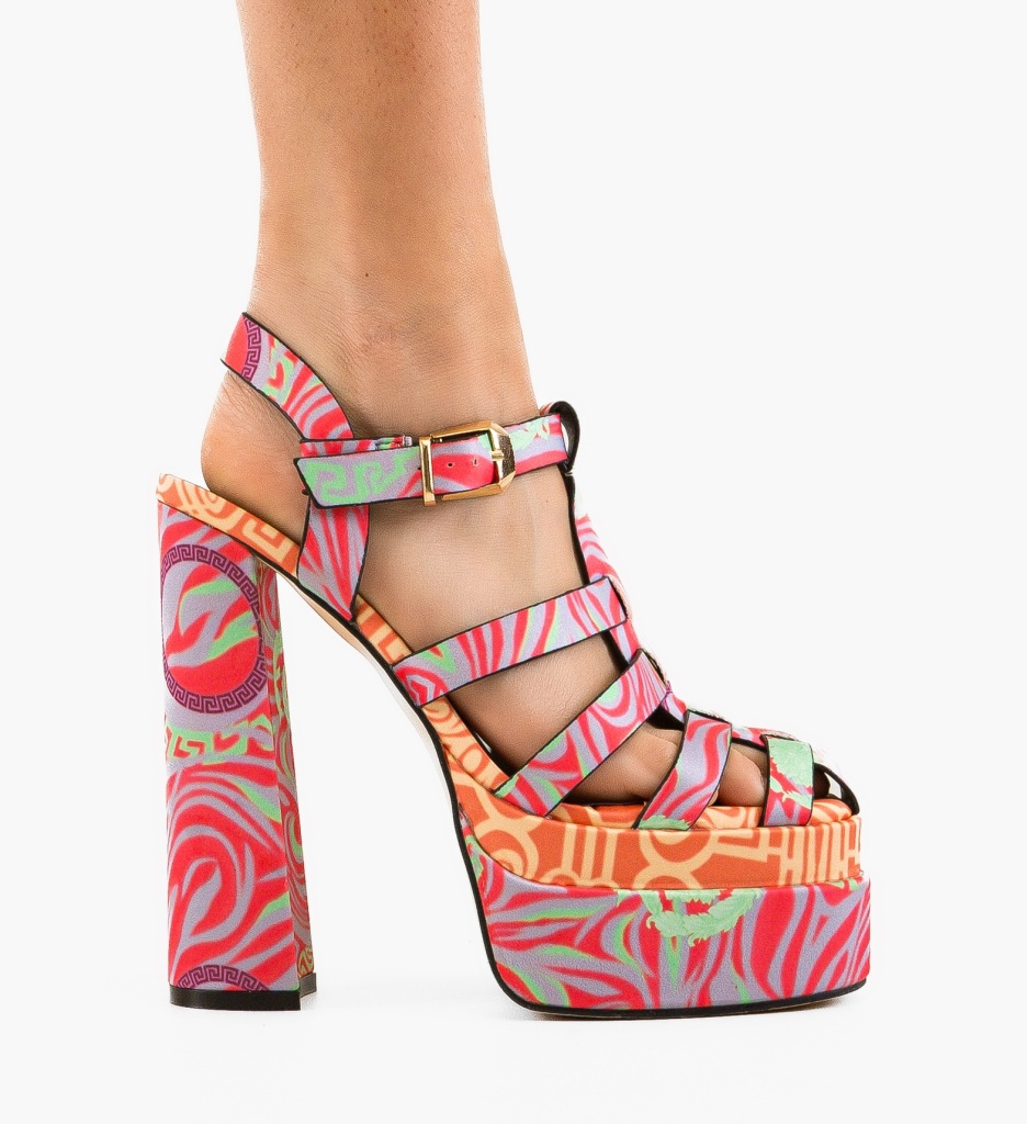 Sandale cu Toc Brett Multi | Stil Versatil - imagine 6