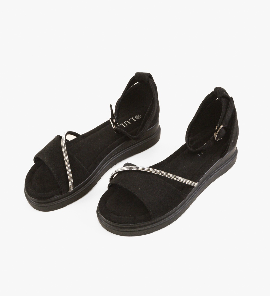 Sandale Dama Krutar Negre - Eleganță și Confort - imagine 3