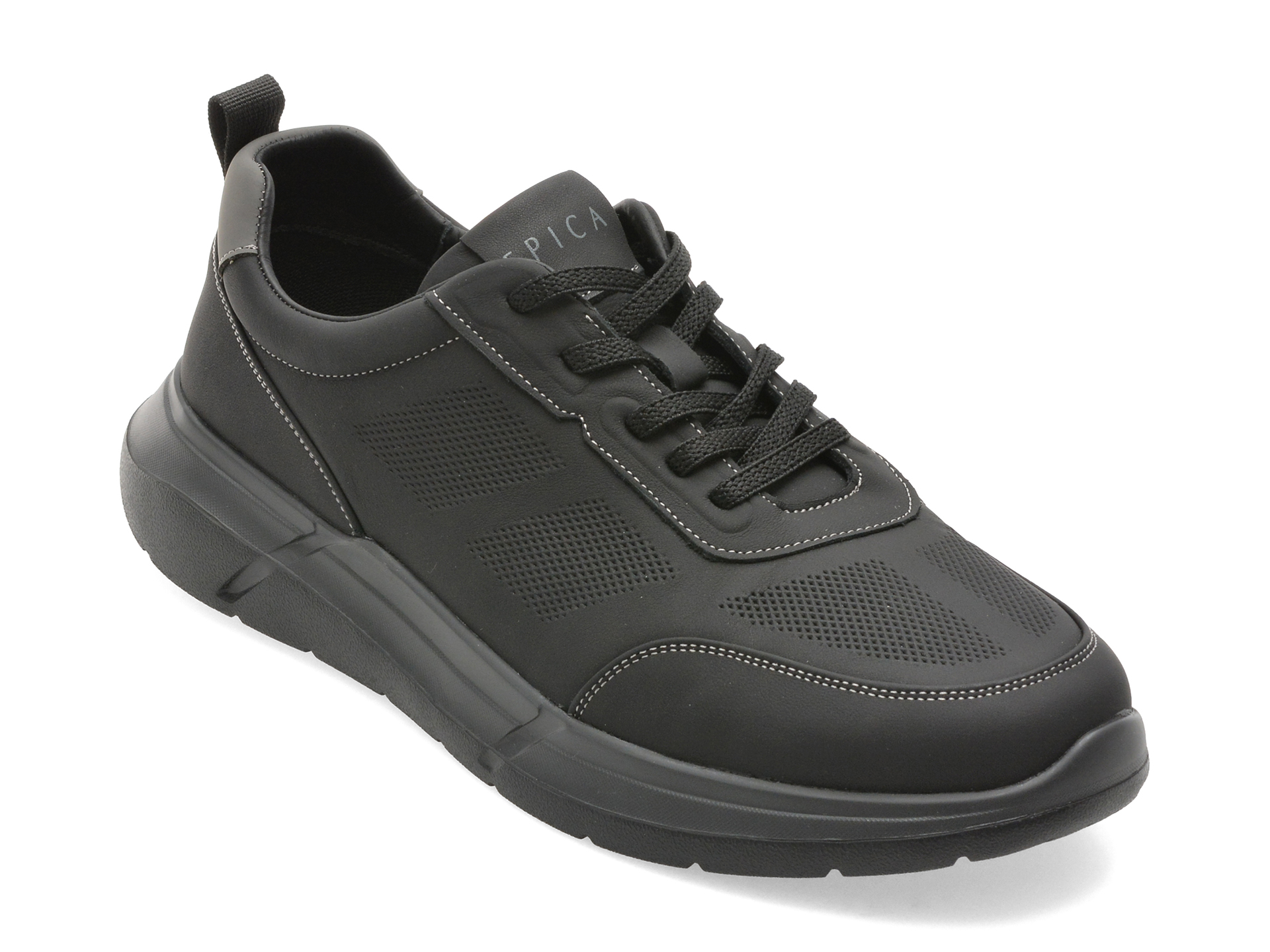 Pantofi Sport EPICA Negri Piele Naturală | Confort