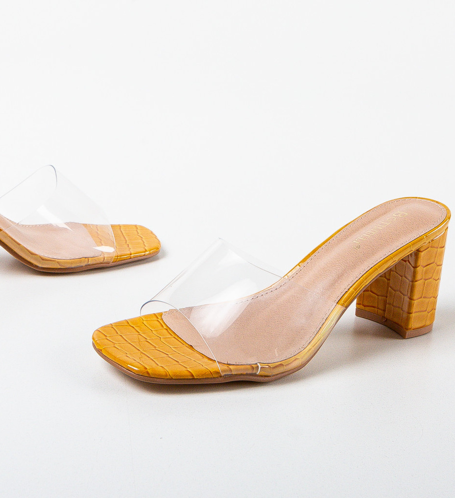 Saboti Fadakav Galbeni - Eleganță și Confort - imagine 6