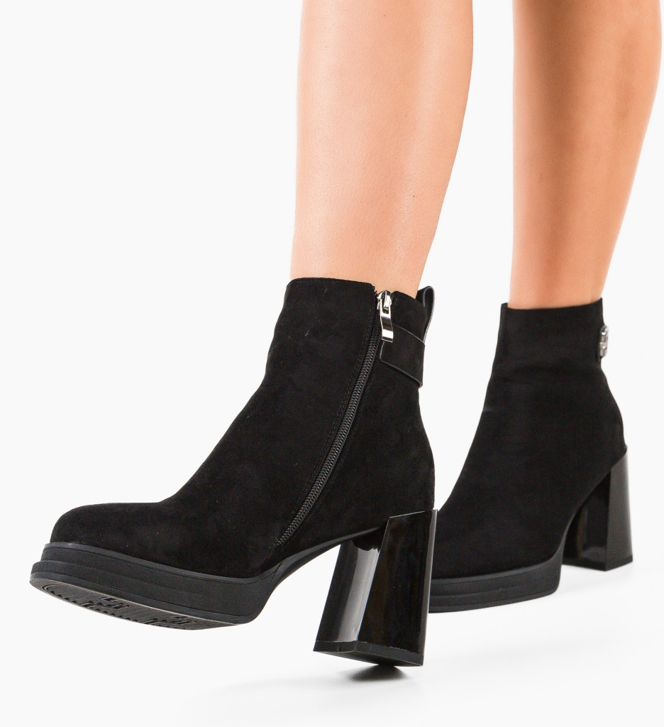 Botine Barthanes Negre - Eleganță și Stil Urban - imagine 3