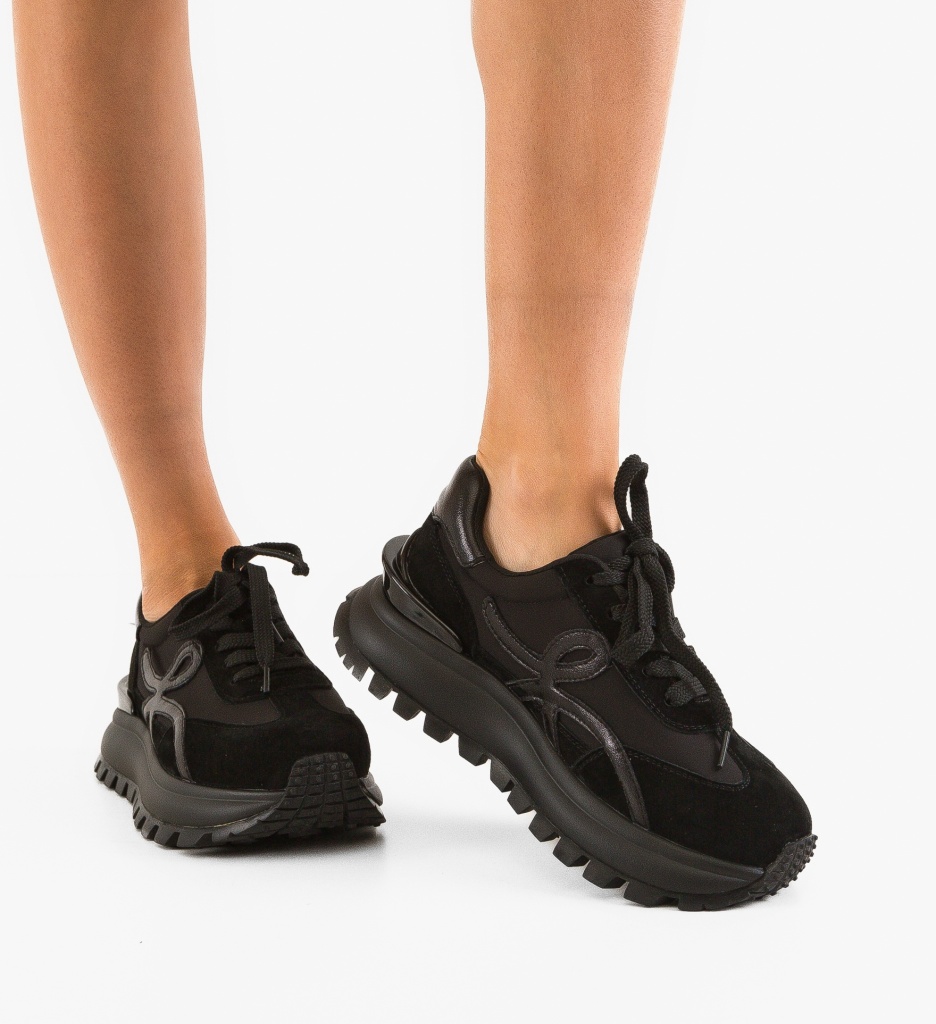 Sneakers Dama Amotto Negri | Confort & Stil