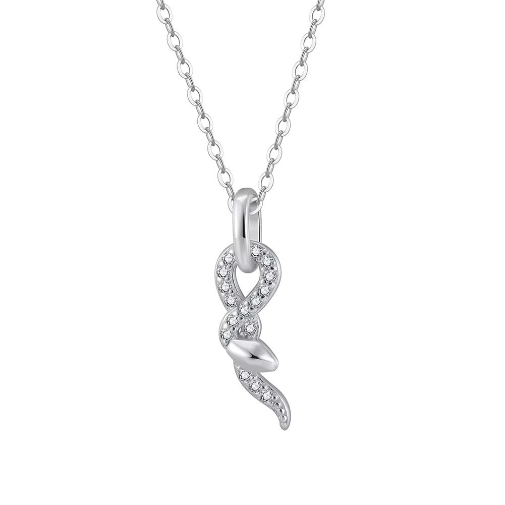 Lantisor Argint Sarpe Delis | Eleganta Moderna