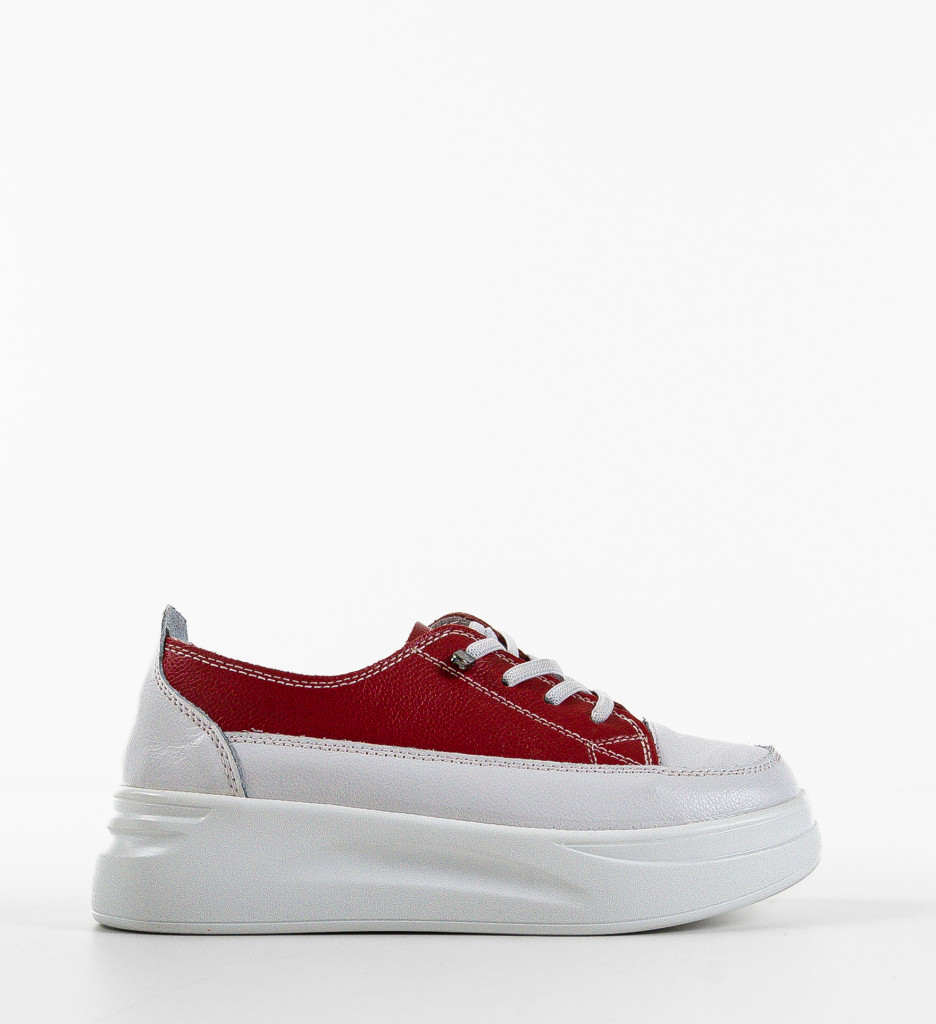 Versec Sneakers Dama Rosii - Confort Maxim - imagine 5