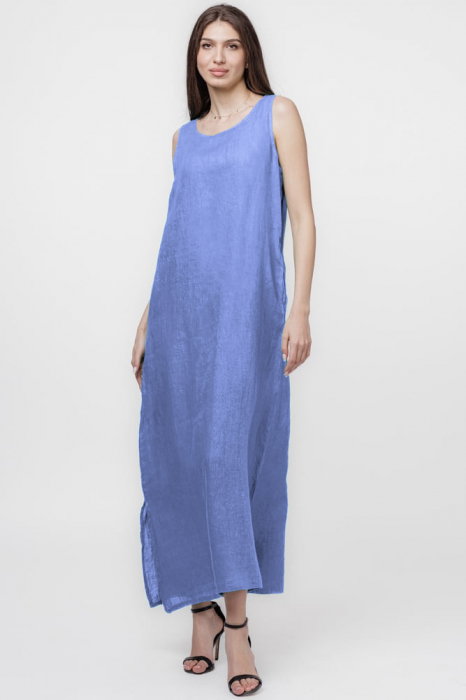 Rochie In Shopika Bleu - Eleganță Vară - imagine 2
