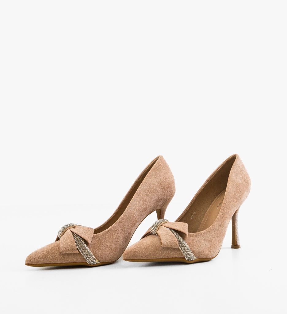 Pantofi Stiletto Subhaa Bej - Eleganță Maximă - imagine 4