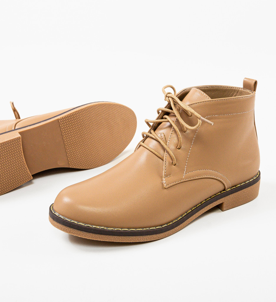 Ghete Dama Khaki | Confort & Stil Modern - imagine 7