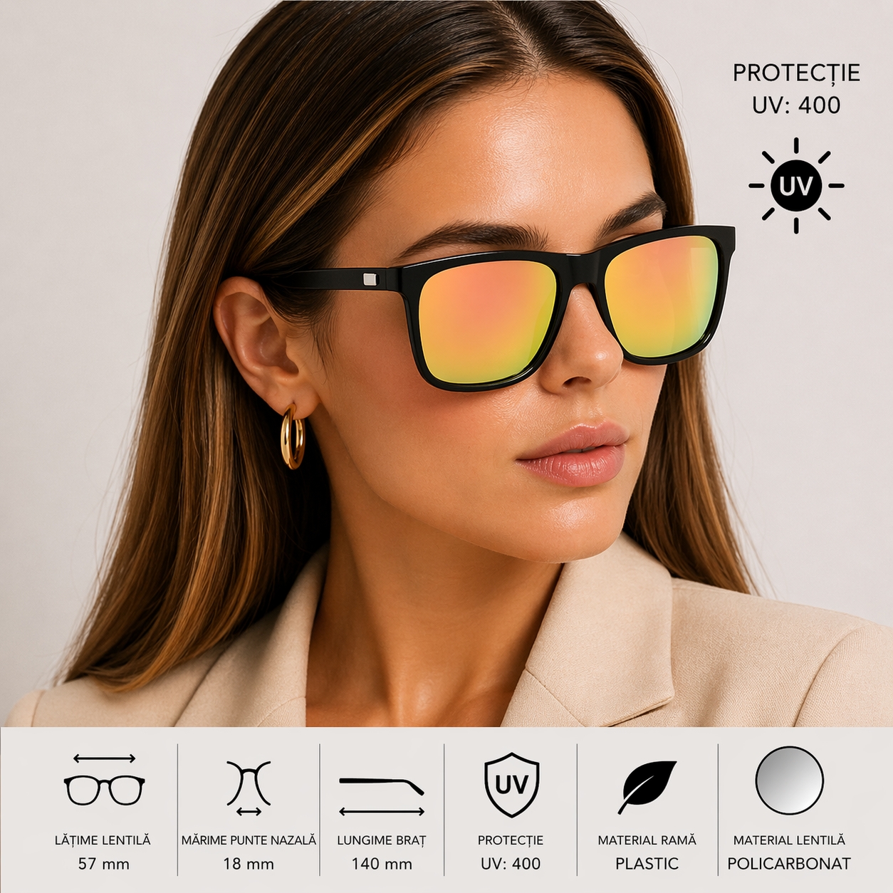 Ochelari de soare Picadili SG061 Camaleon - imagine 2
