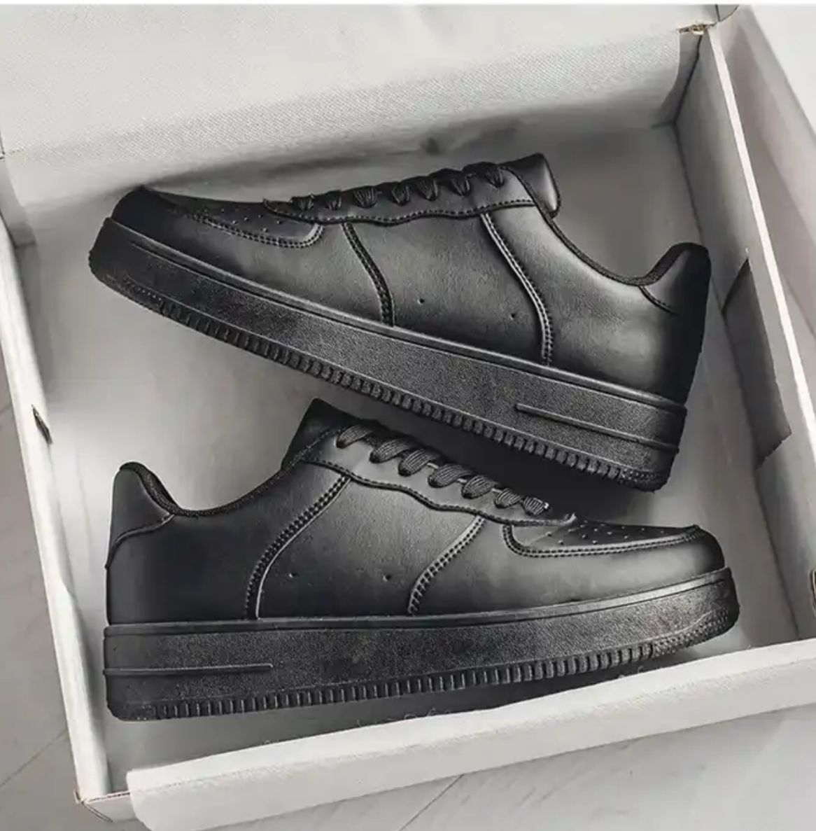 Adidasi Barbati Casual Negri - Confort Maxim