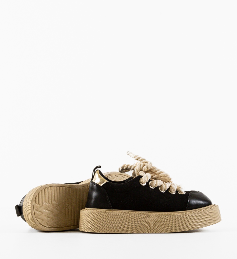 Pantofi Casual Lamesytt Negri - Confort și Stil - imagine 6