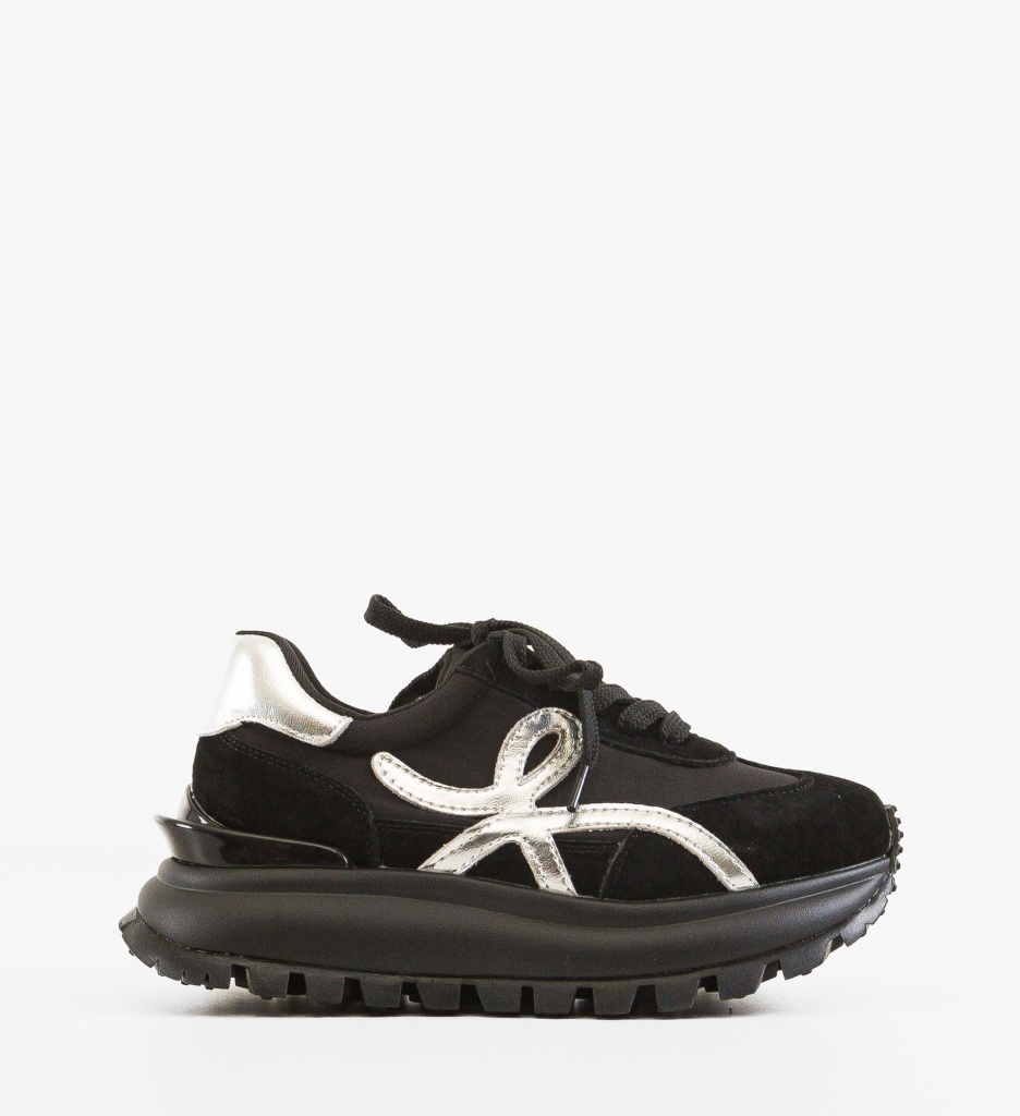 Sneakers Dama Amotto Negri - Confort si Stil - imagine 8