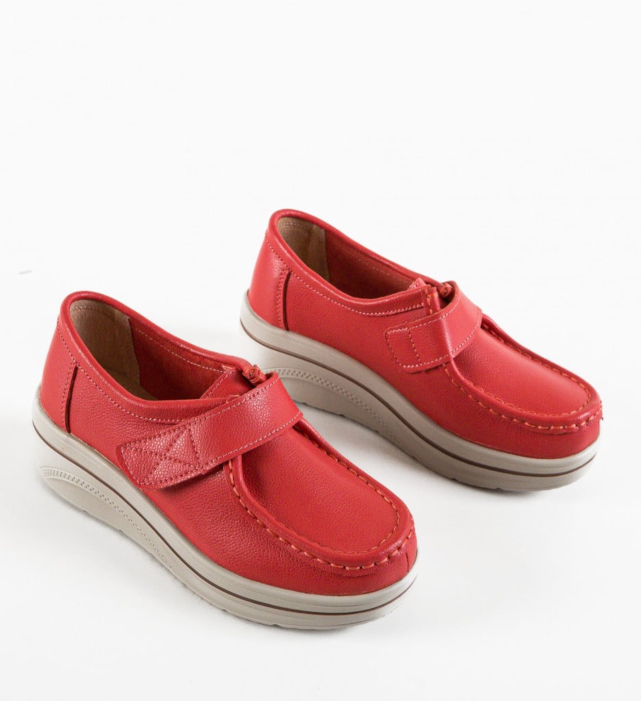 Pantofi Casual Liandrin Rosii - Stil și Confort - imagine 12
