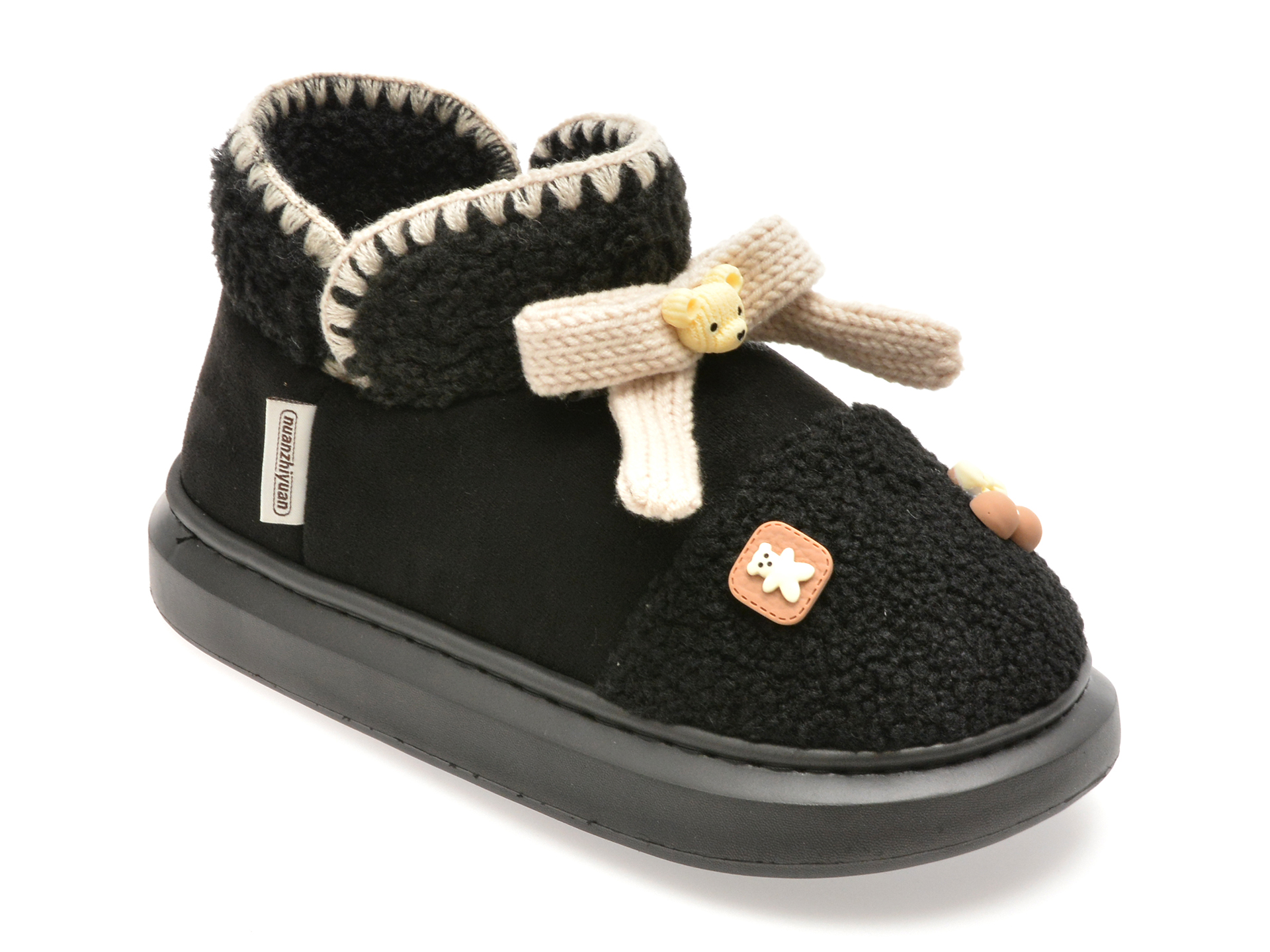 Ghete GRYXX Negre Textil | Confort Slip-On