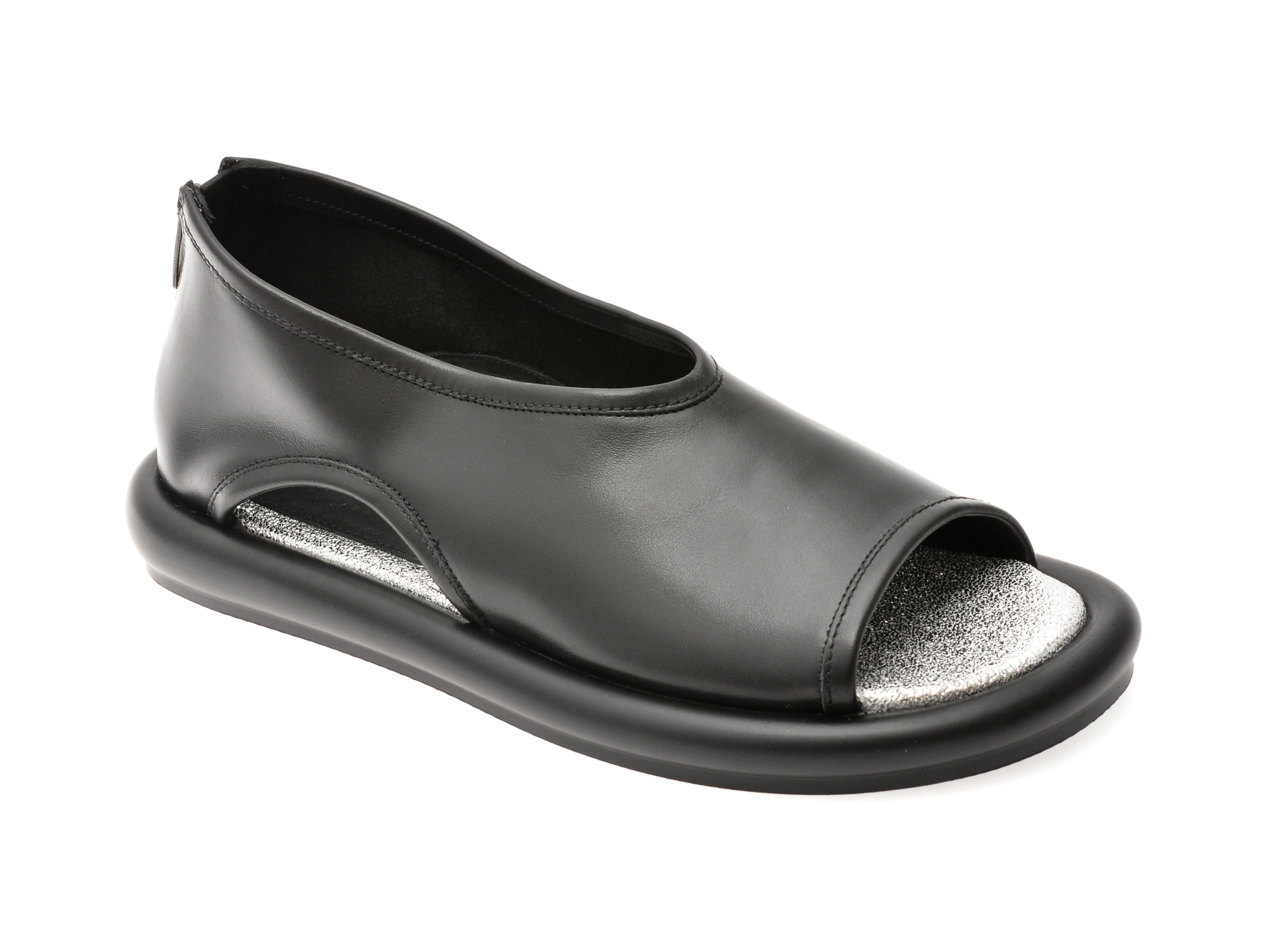 Sandale GRYXX Negre din Piele - Eleganță și Confort