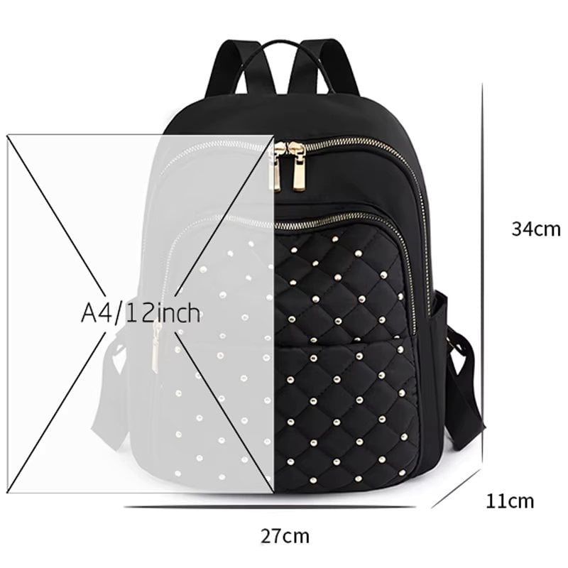 Rucsac Dama Delis Sidonia Crem, Practic - imagine 7