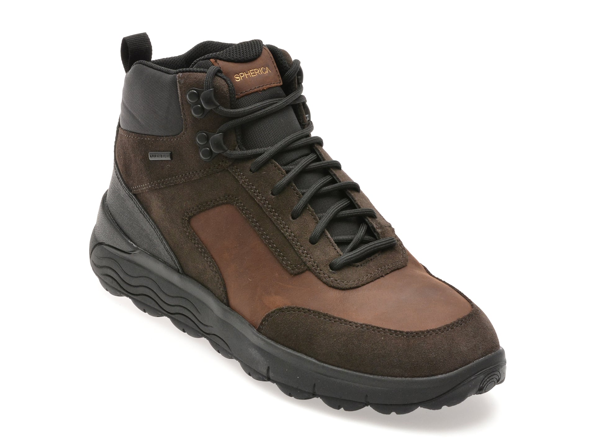 Ghete Geox Barbati Piele Naturala U46FDB