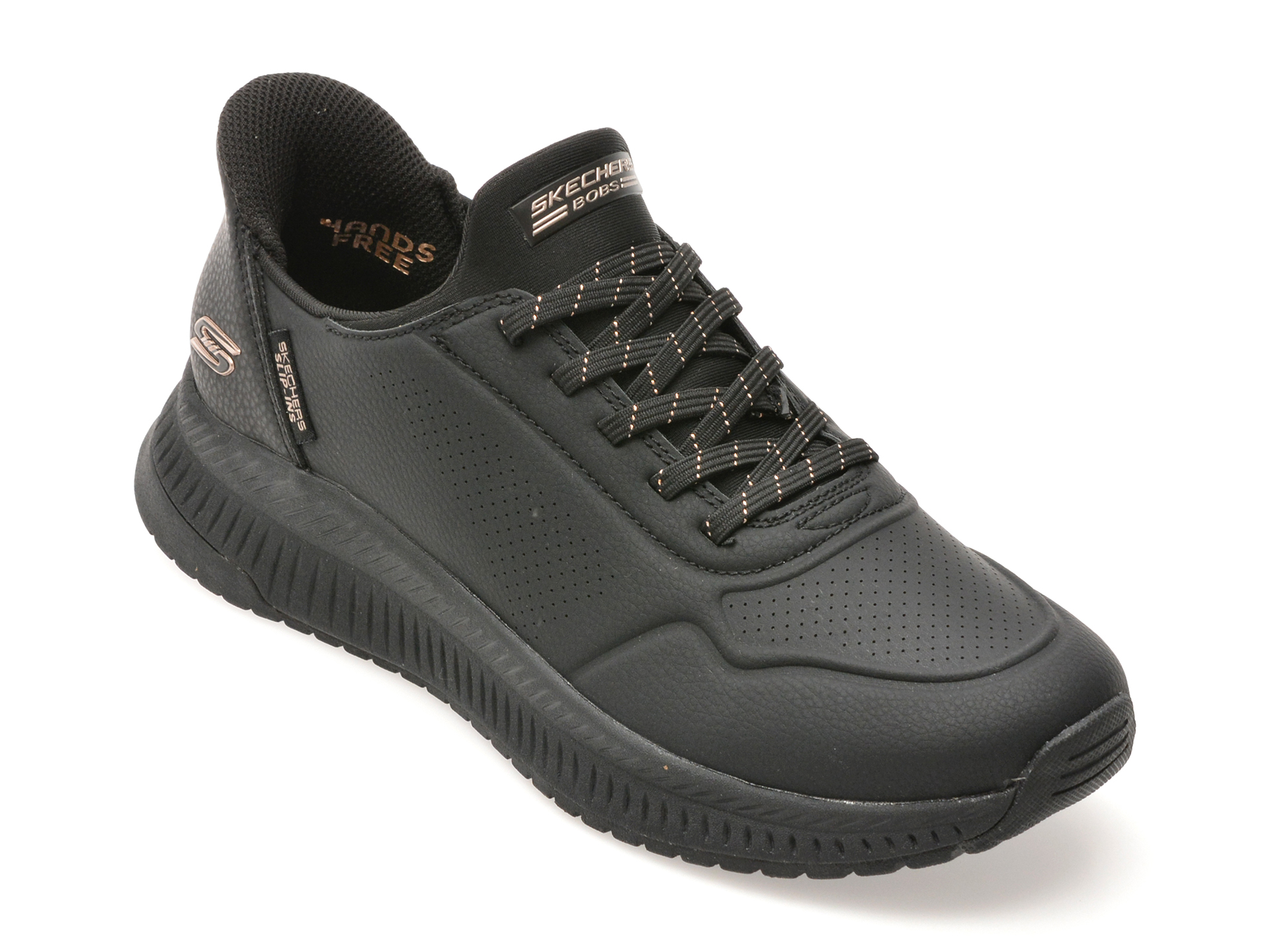 Pantofi SKECHERS BOBS SQUAD 4 - Negri Confort