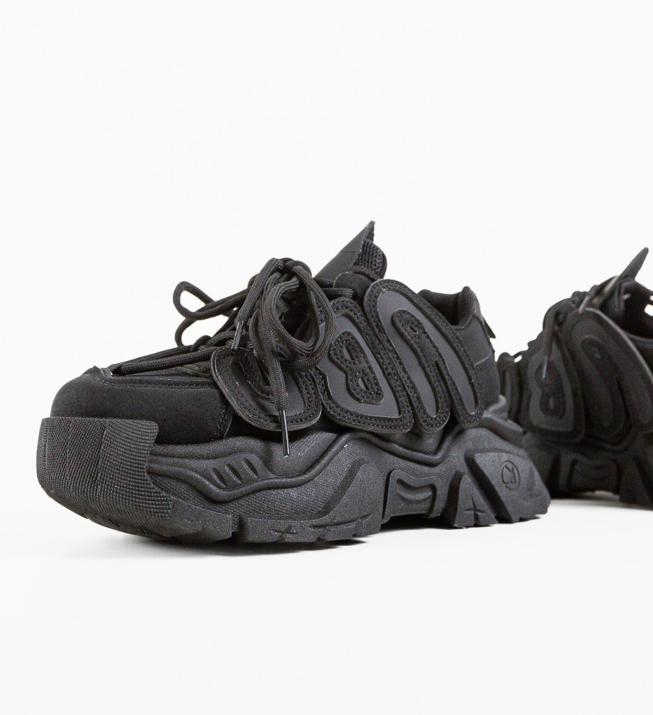 Sneakers dama Abu Negri - Confort și Stil - imagine 8